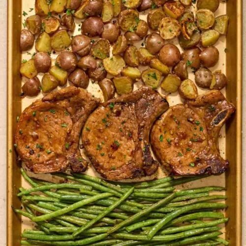 Sheet Pan Pork Chops