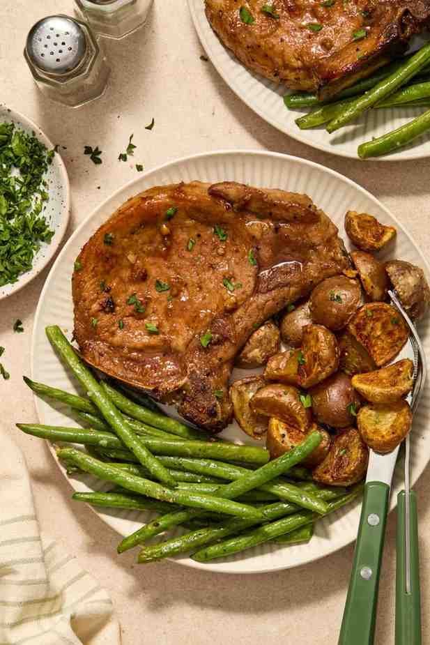 Sheet Pan Pork Chops
