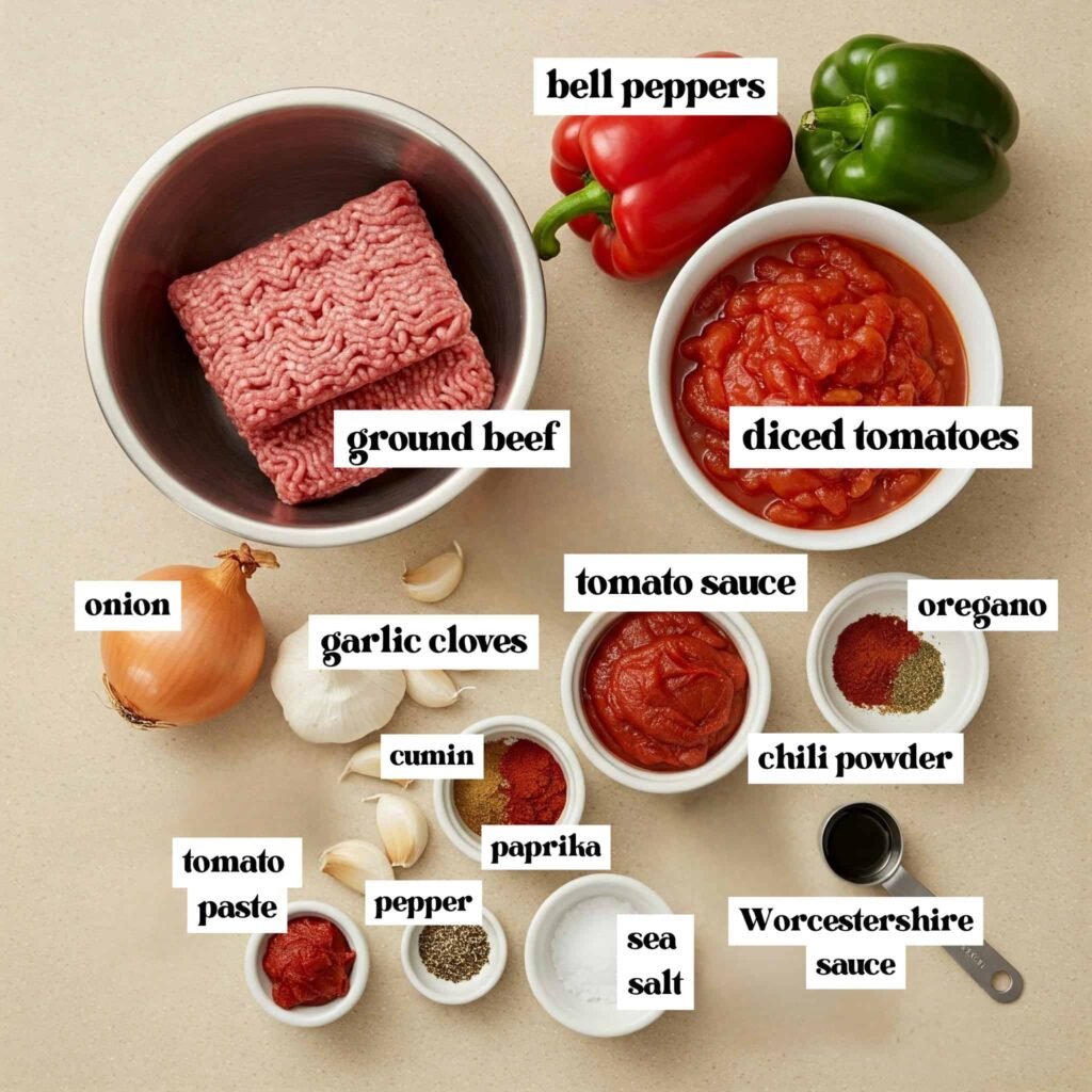 Simple Slow Cooker Chili Recipe (No Beans)