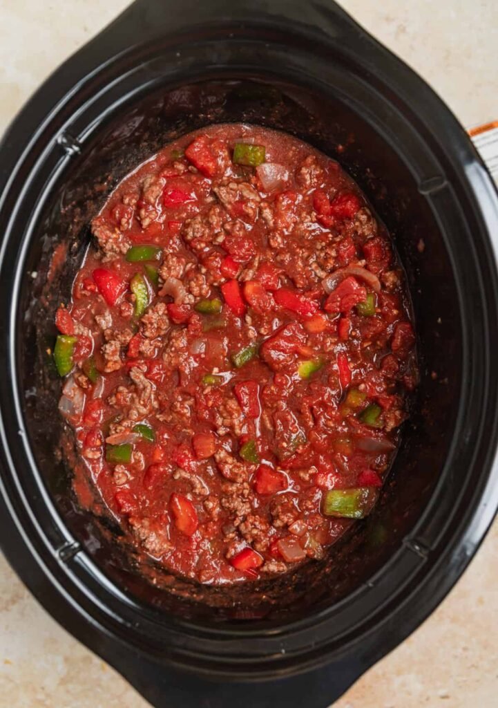 Simple Slow Cooker Chili Recipe (No Beans)