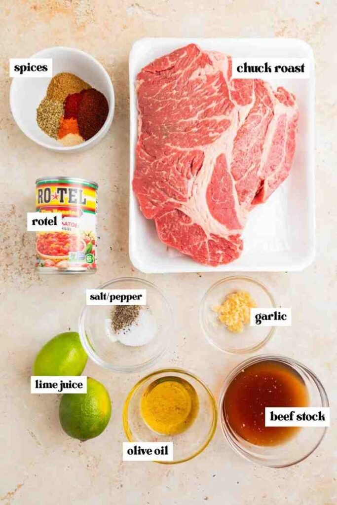 Slow Cooker Shredded Beef Tacos
