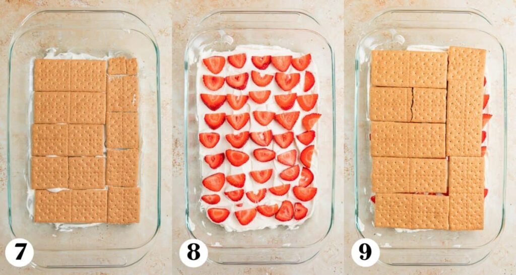 Strawberry Cream Cheese Icebox Cake