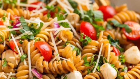 Tomato Basil Pasta Salad