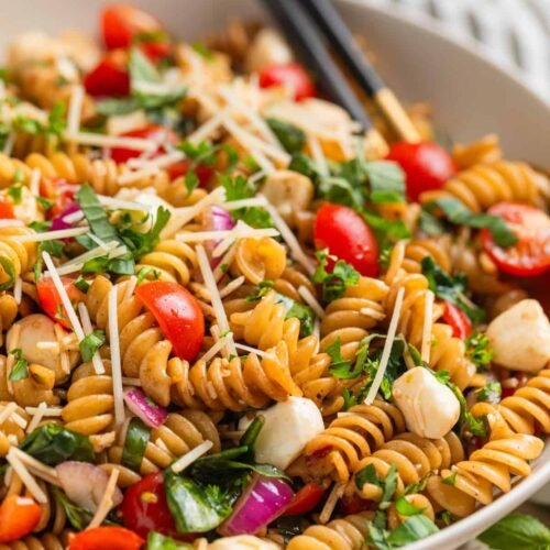 Tomato Basil Pasta Salad