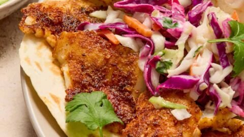 Air Fryer Fish Tacos