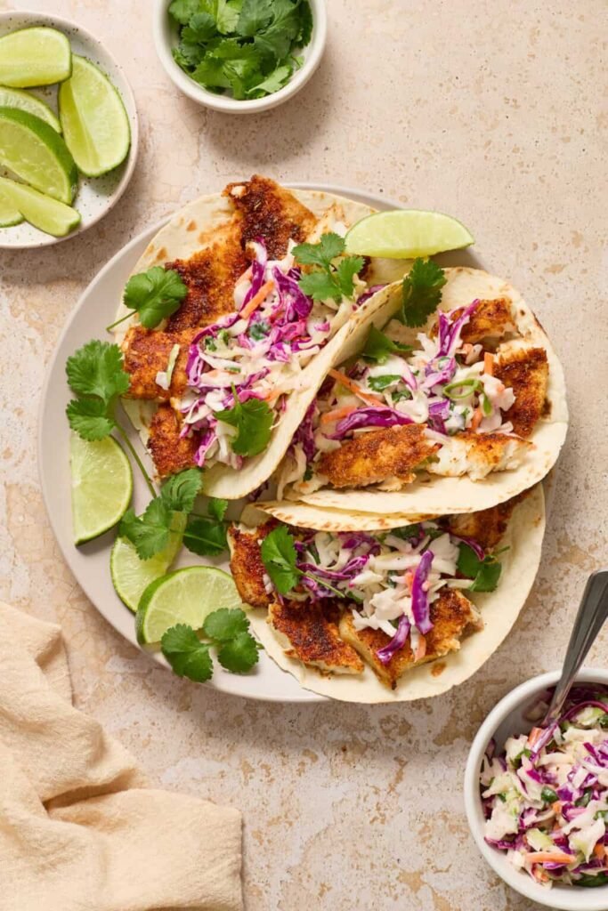 Air Fryer Fish Tacos 