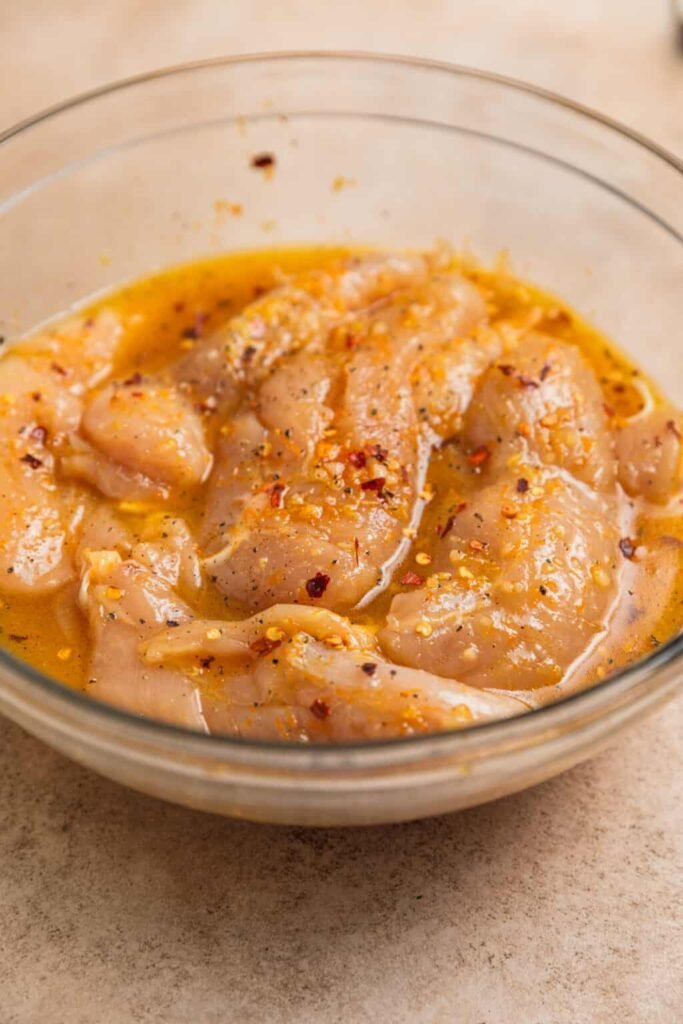 Baked Orange Chicken Sheet Pan Dinner