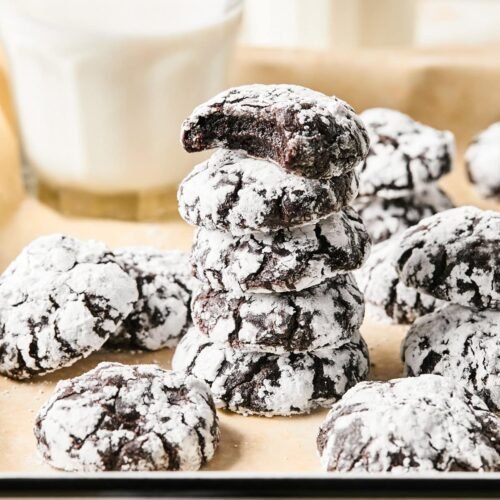 Brownie Crinkle Cookies
