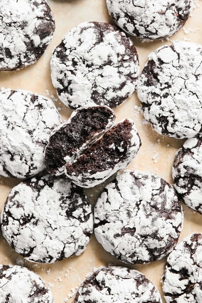 Brownie Crinkle Cookies