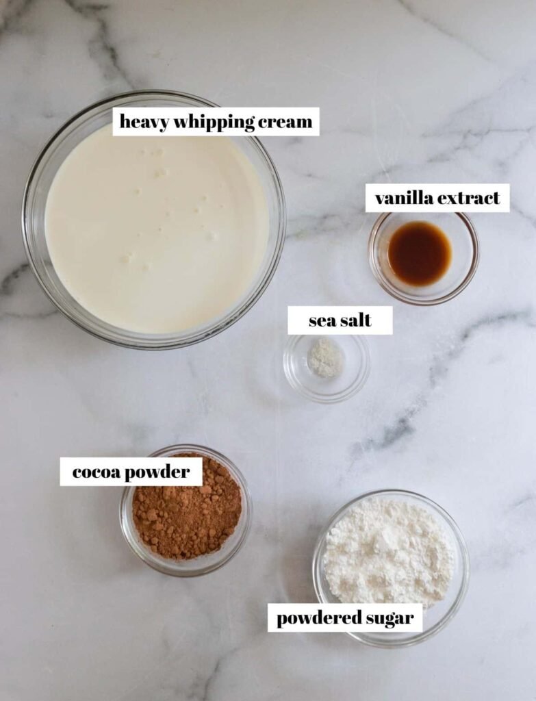 Chocolate Whipped Cream

