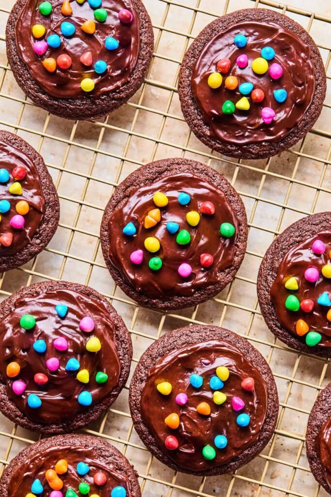 Cosmic Brownie Cookies