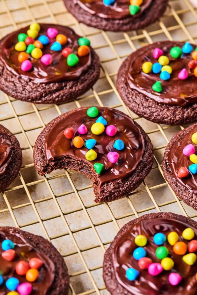 Cosmic Brownie Cookies