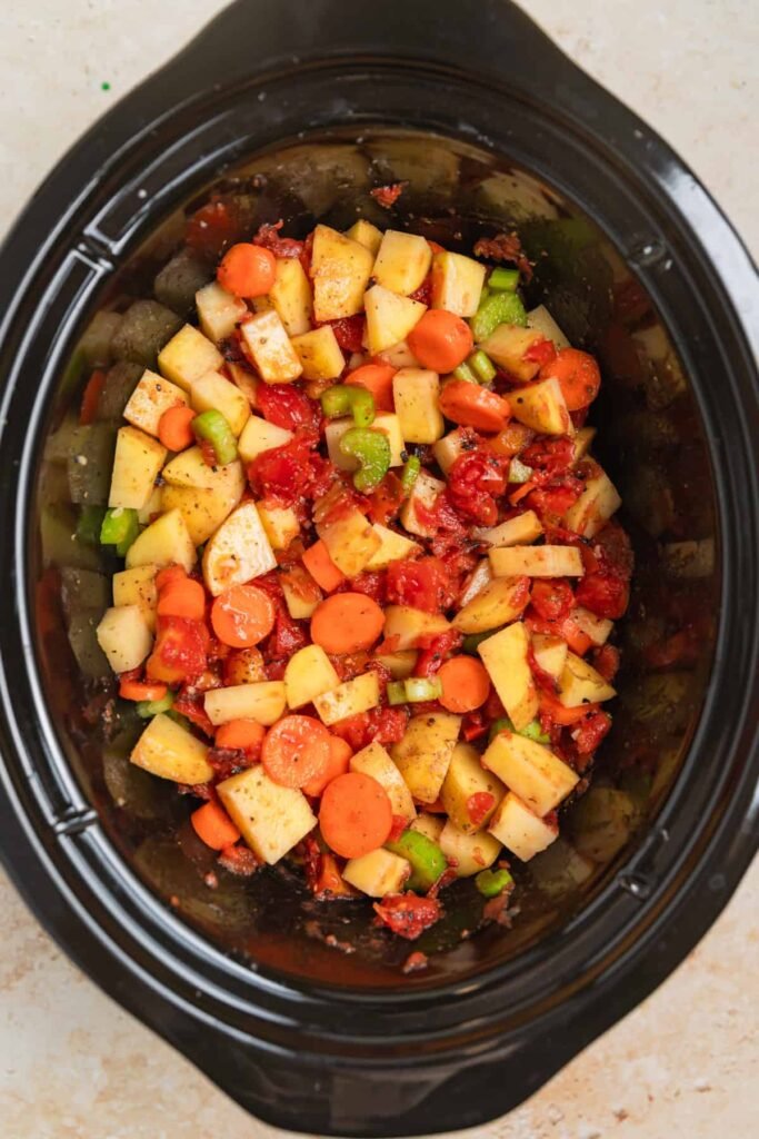 Crock Pot Hamburger Soup