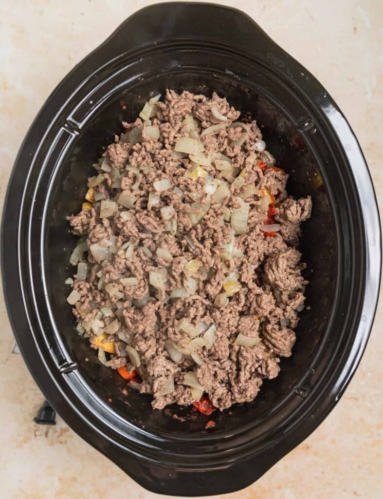 Crock Pot Hamburger Soup
