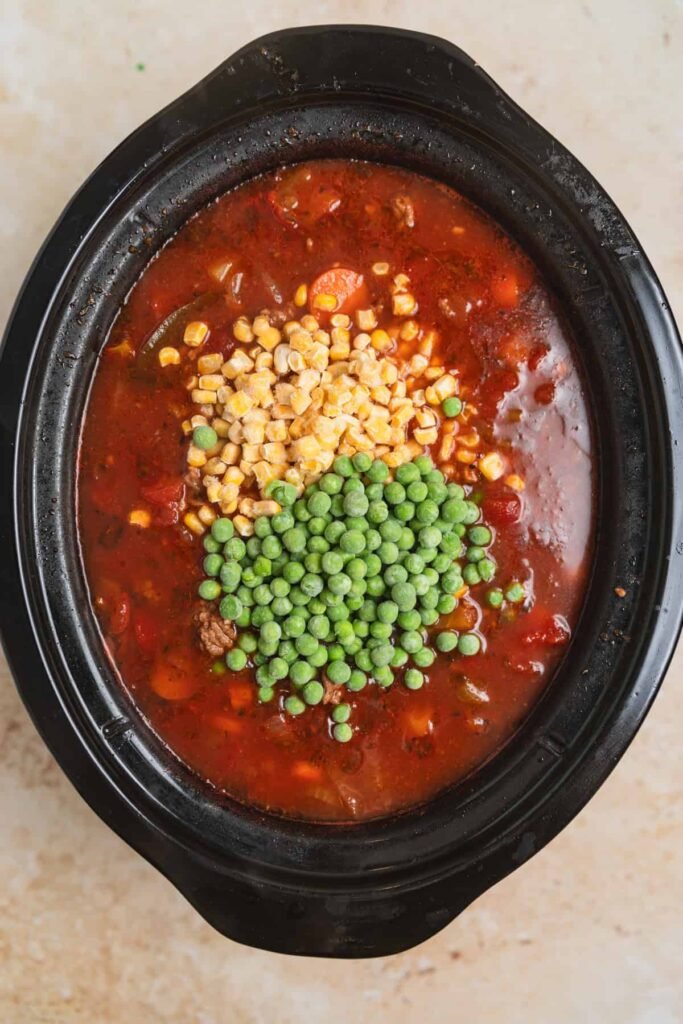 Crock Pot Hamburger Soup