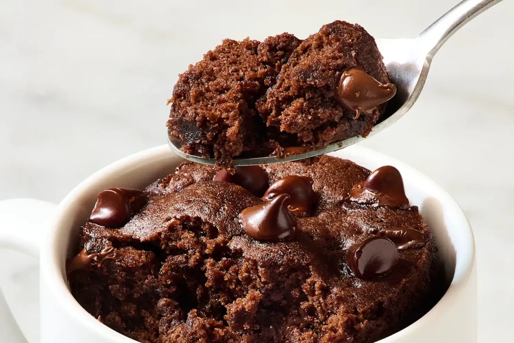 Easy Microwave Chocolate Mug Cake