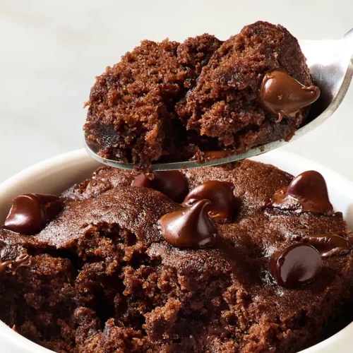 Easy Microwave Chocolate Mug Cake