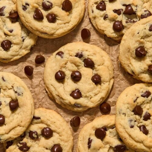 Eggless Chocolate Chip Cookies