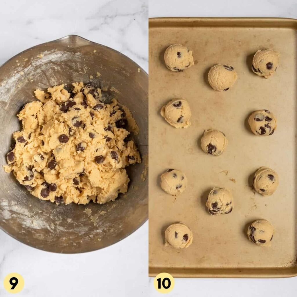 Eggless Chocolate Chip Cookies
