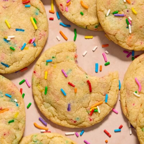 Funfetti Birthday Cake Cookies