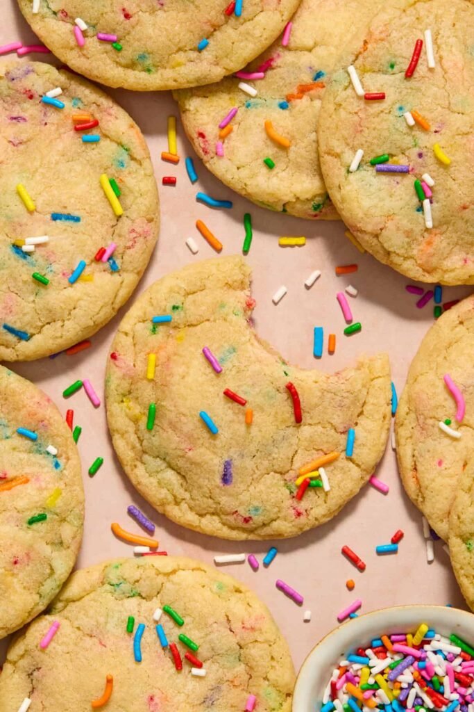 Funfetti Birthday Cake Cookies