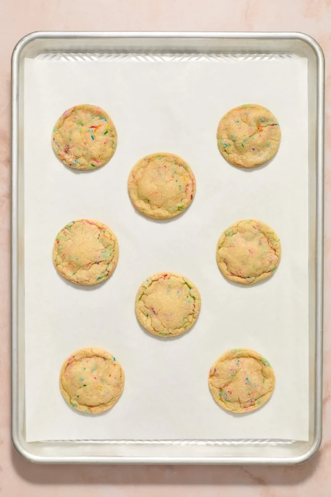 Funfetti Birthday Cake Cookies
