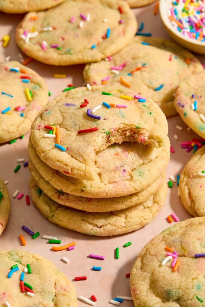 Funfetti Birthday Cake Cookies
