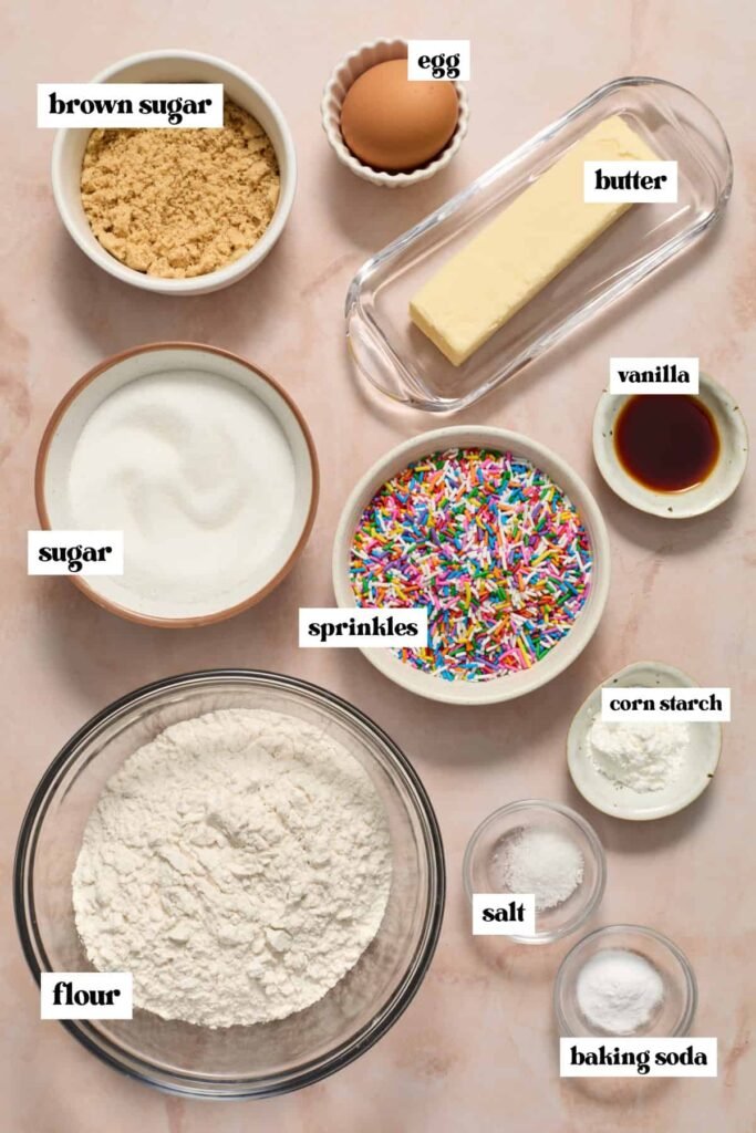 Funfetti Birthday Cake Cookies
