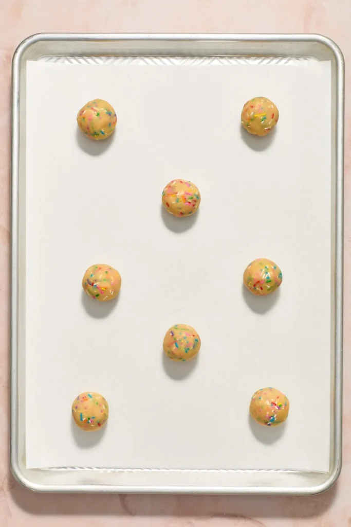 Funfetti Birthday Cake Cookies

