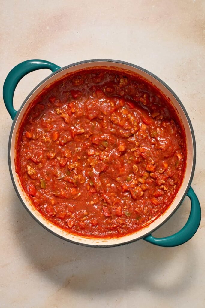 Ground Turkey Spaghetti Sauce