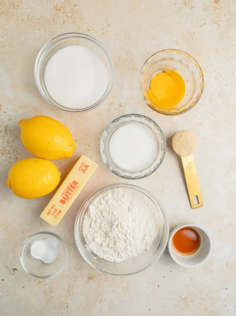 Lemon Sugar Cookies
