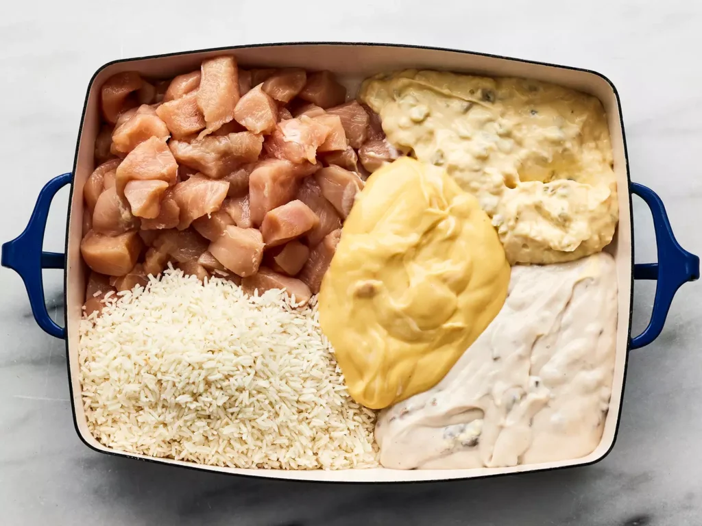 Mamaw's Chicken and Rice Casserole