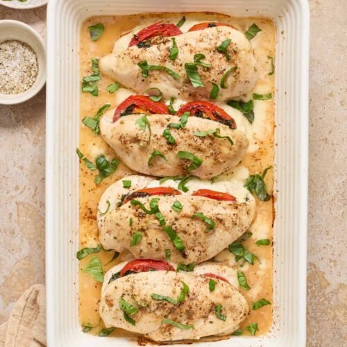 Mozzarella Stuffed Chicken