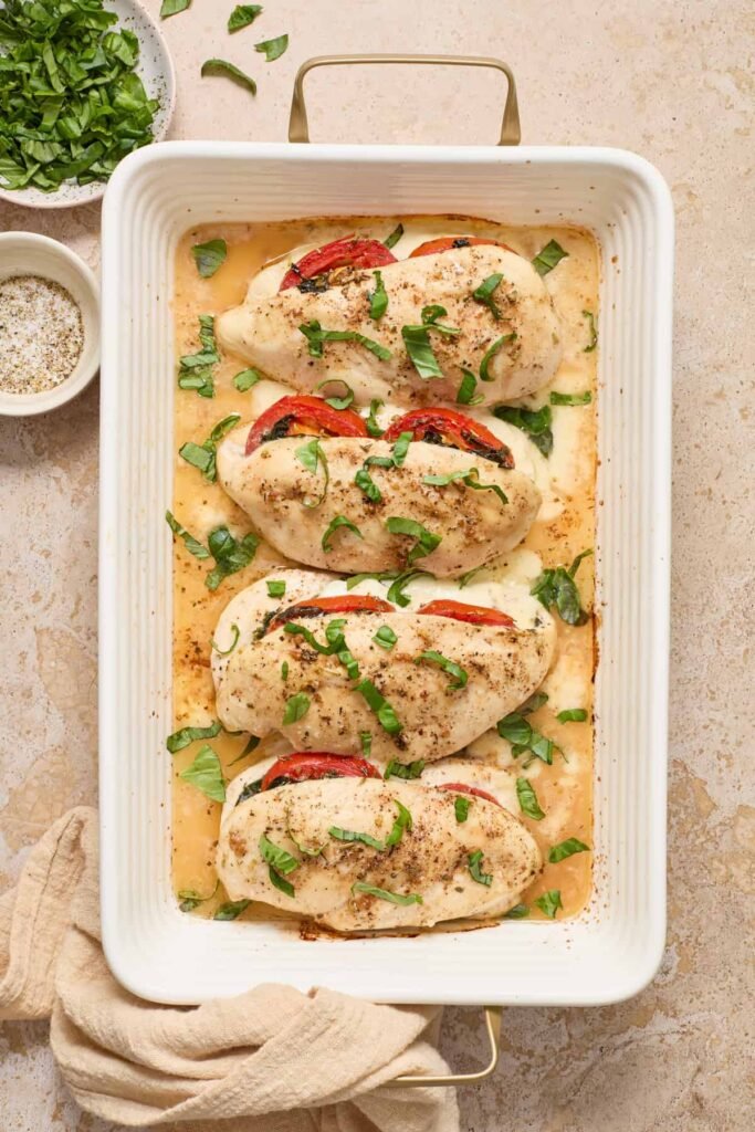 Mozzarella Stuffed Chicken
