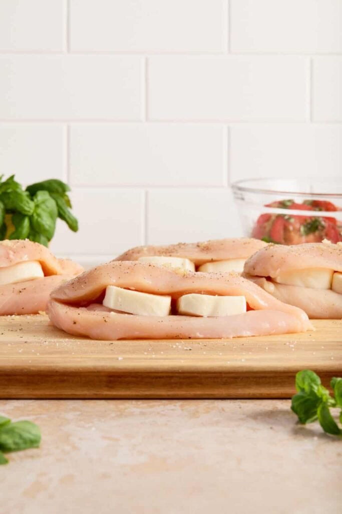 Mozzarella Stuffed Chicken
