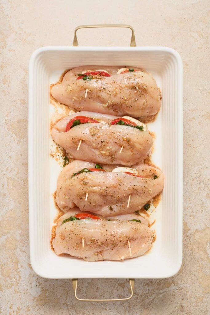 Mozzarella Stuffed Chicken