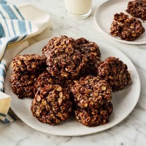 No-Bake Chocolate Oatmeal Cookies