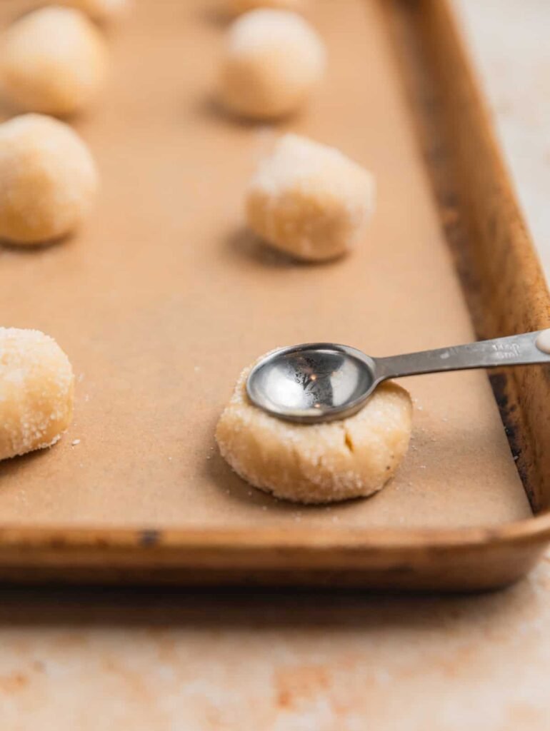Nutella Thumbprint Cookies