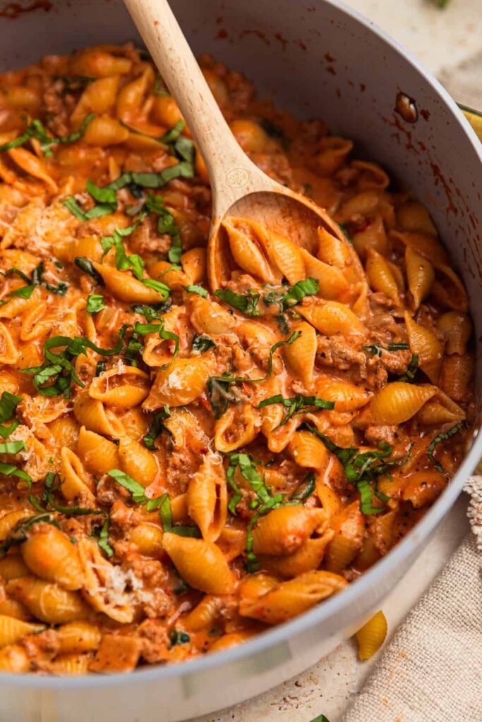One-Pot Ground Turkey Pasta
