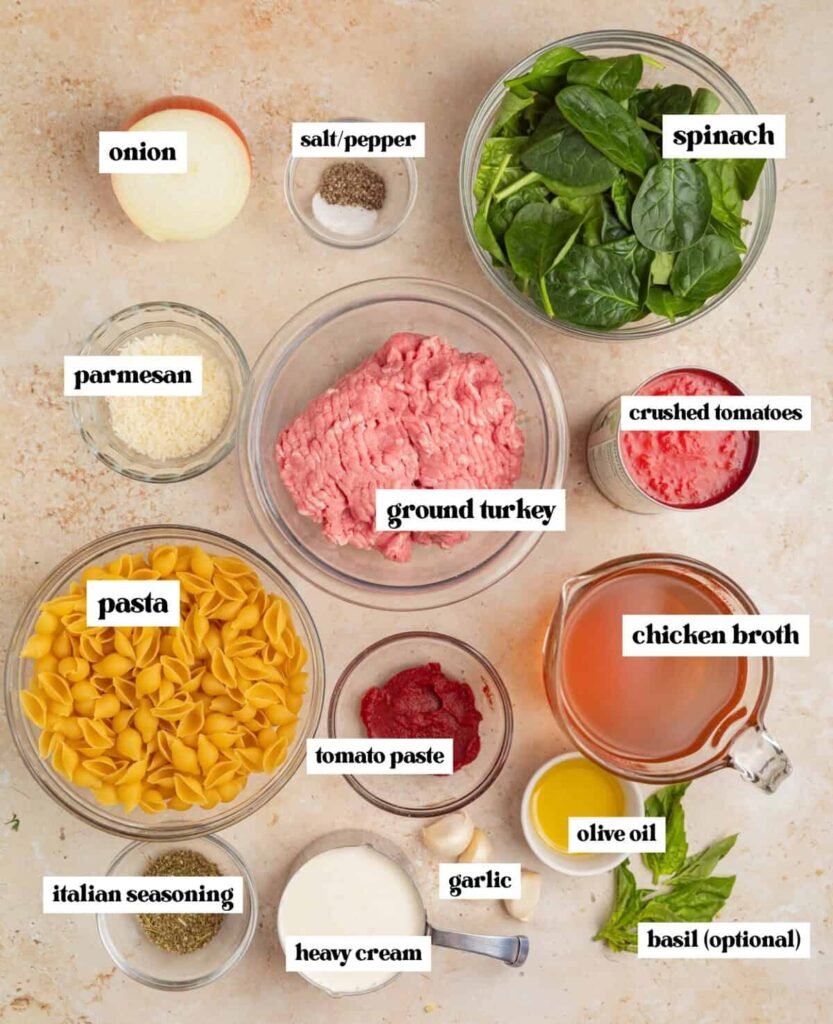 One-Pot Ground Turkey Pasta