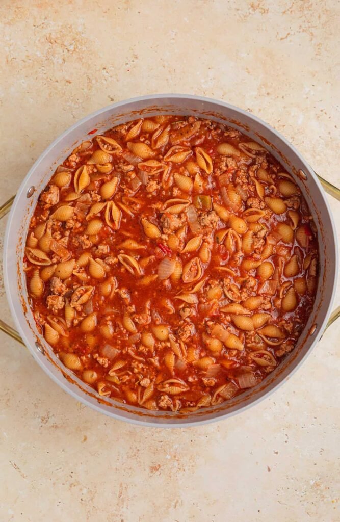 One-Pot Ground Turkey Pasta