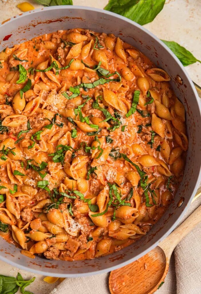 One-Pot Ground Turkey Pasta