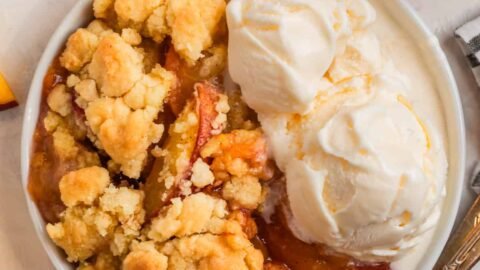 Peach Cobbler With Cake Mix