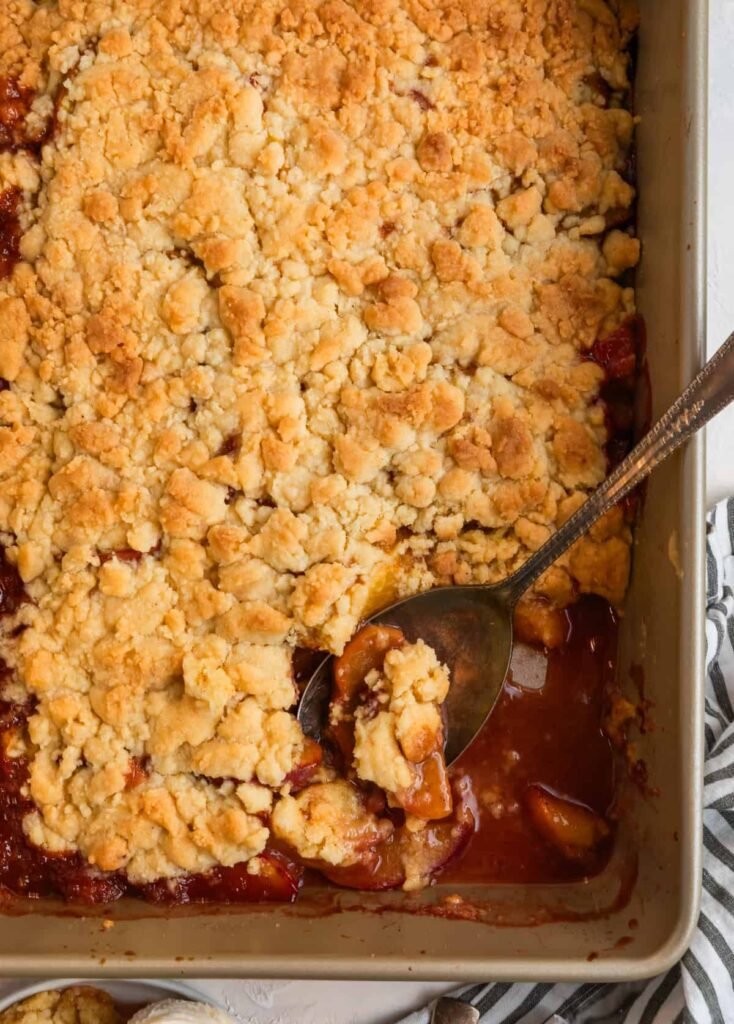 Peach Cobbler With Cake Mix