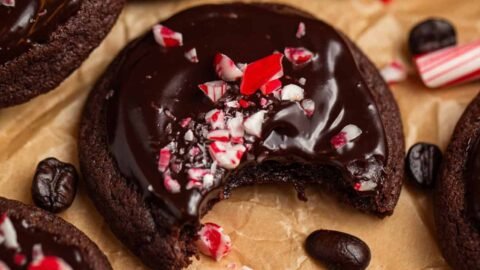 Peppermint Mocha Cookies