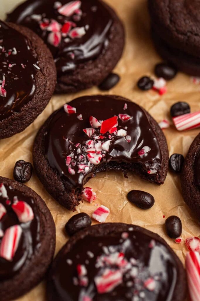 Peppermint Mocha Cookies