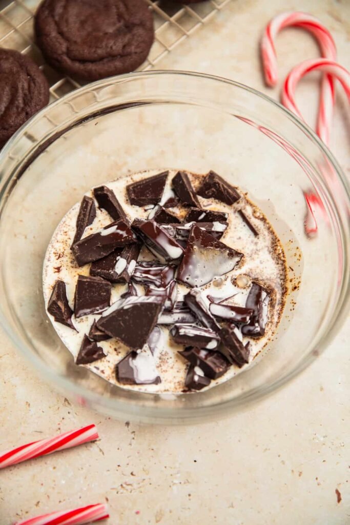 Peppermint Mocha Cookies
