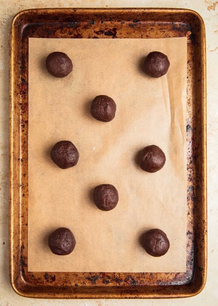 Peppermint Mocha Cookies