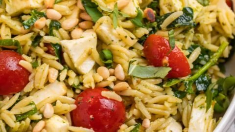 Pesto Orzo Salad