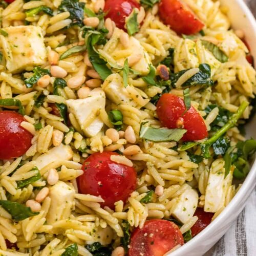 Pesto Orzo Salad